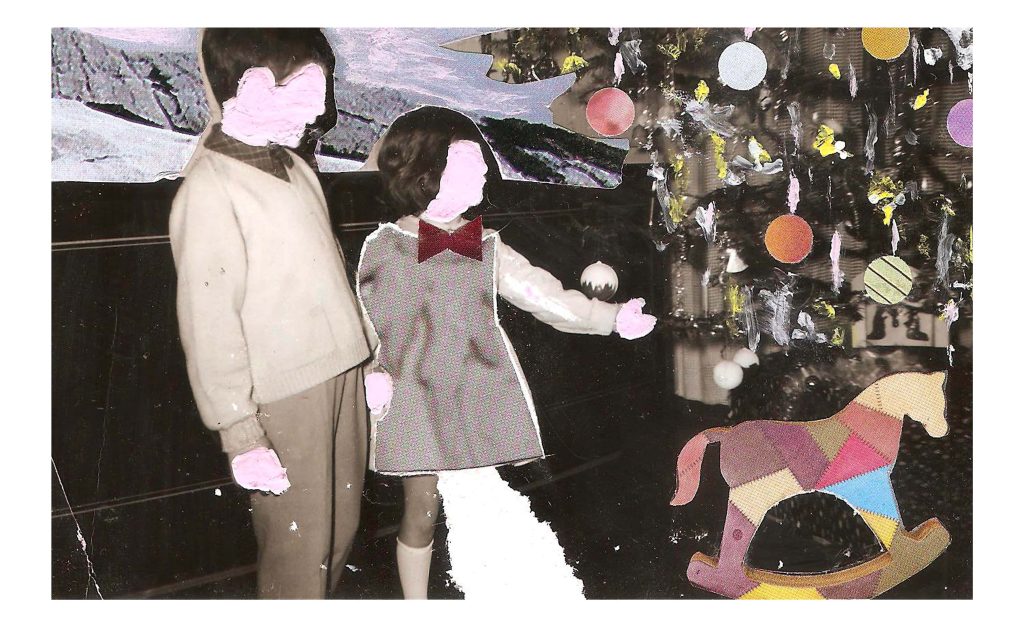 Contro il Pixel: l’amore tattile per la carta nei collage